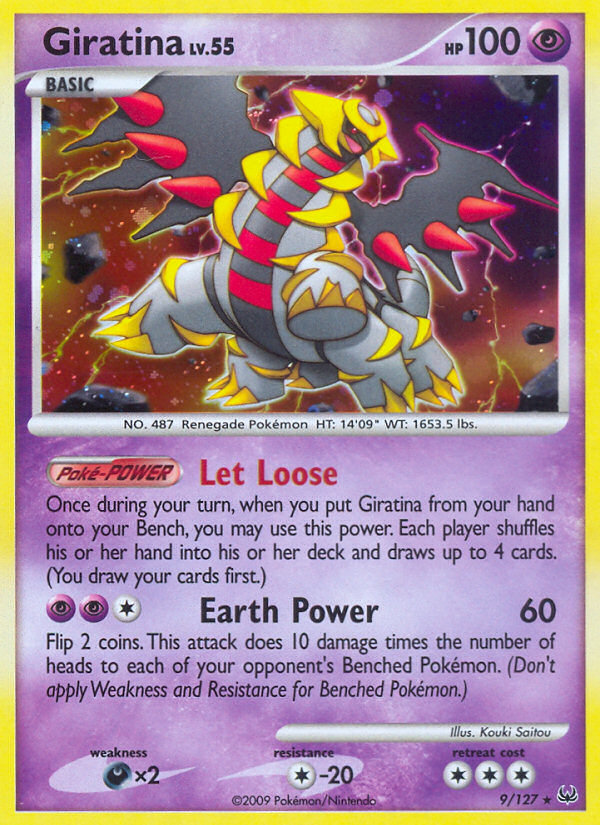 Giratina (9/127) [Platinum: Base Set] | Shuffle n Cut Hobbies & Games