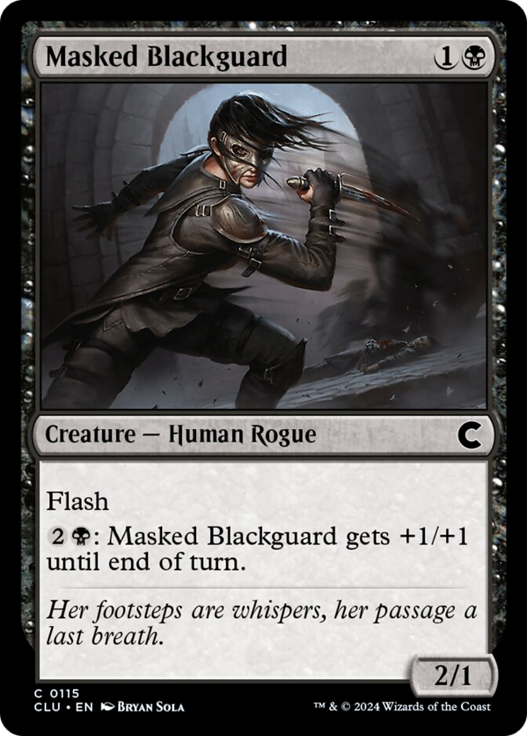 Masked Blackguard [Ravnica: Clue Edition] | Shuffle n Cut Hobbies & Games