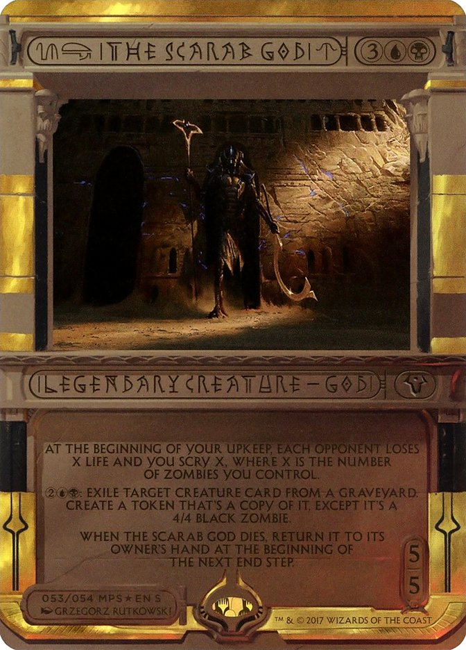 The Scarab God (Invocation) [Amonkhet Invocations] | Shuffle n Cut Hobbies & Games