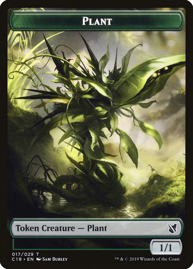 Plant Token [Commander 2019 Tokens] | Shuffle n Cut Hobbies & Games