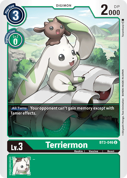 Terriermon [BT3-046] [Release Special Booster Ver.1.5] | Shuffle n Cut Hobbies & Games