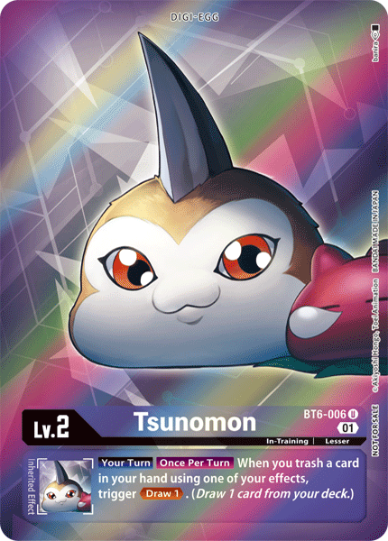 Tsunomon [BT6-006] (Alternative Art - Box Topper) [Double Diamond] | Shuffle n Cut Hobbies & Games