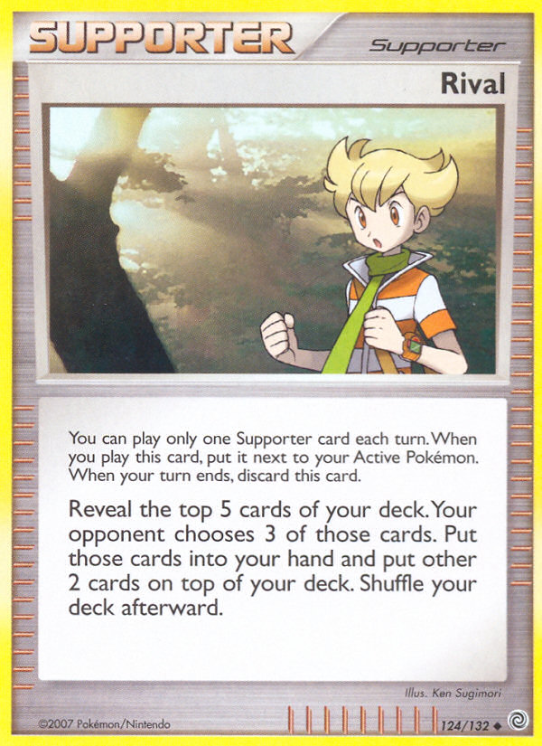 Rival (124/132) [Diamond & Pearl: Secret Wonders] | Shuffle n Cut Hobbies & Games