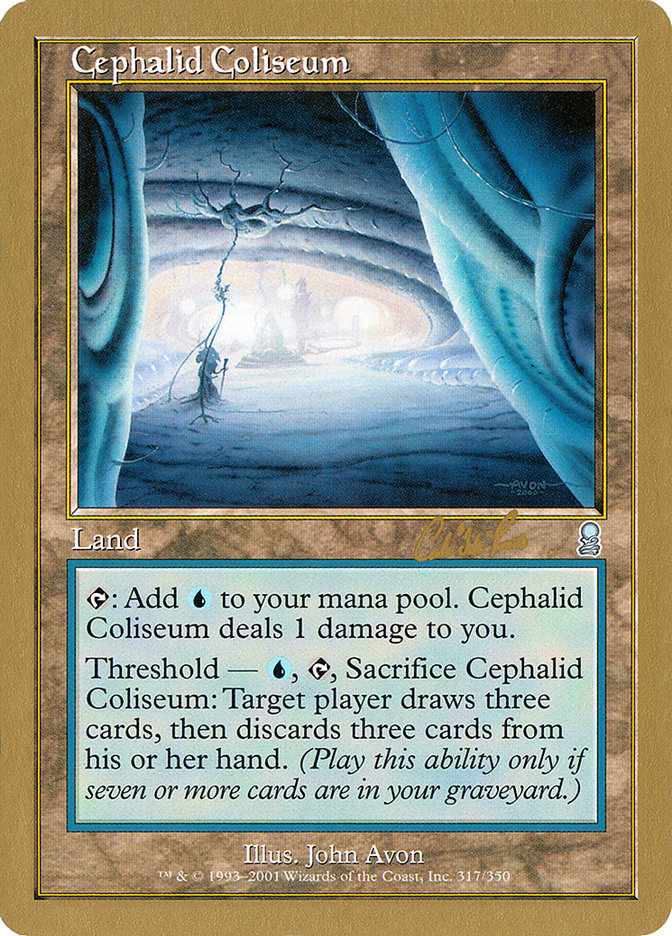 Cephalid Coliseum (Carlos Romao) [World Championship Decks 2002] | Shuffle n Cut Hobbies & Games