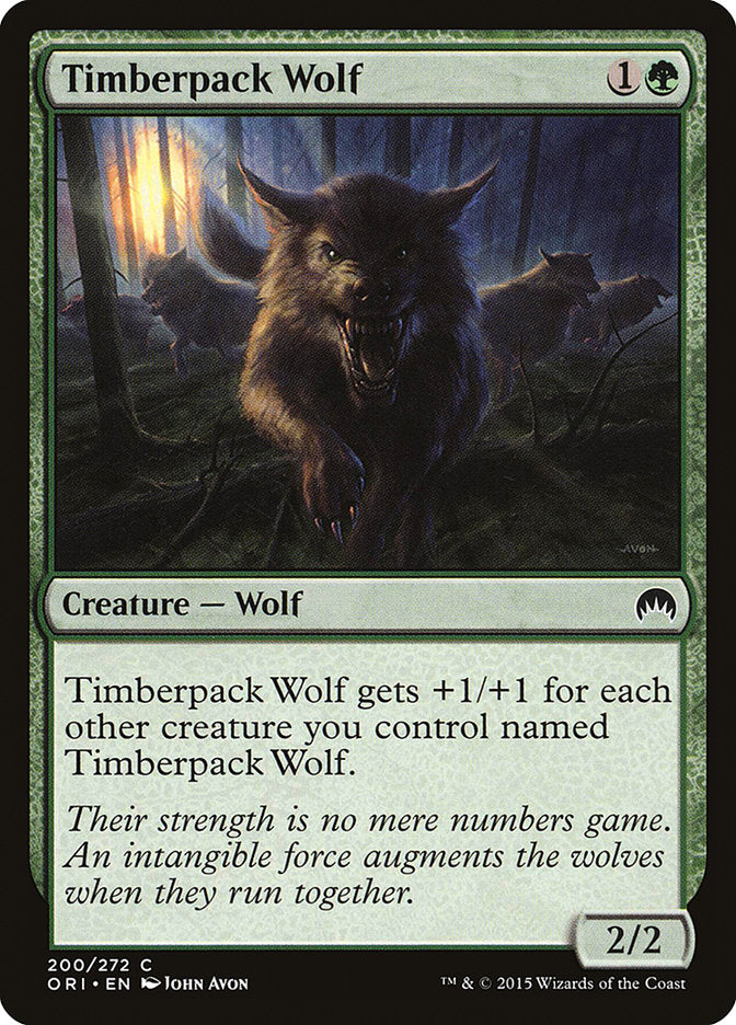 Timberpack Wolf [Magic Origins] | Shuffle n Cut Hobbies & Games