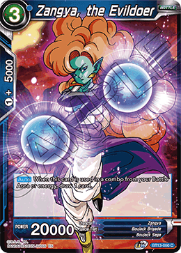 Zangya, the Evildoer (Common) [BT13-050] | Shuffle n Cut Hobbies & Games