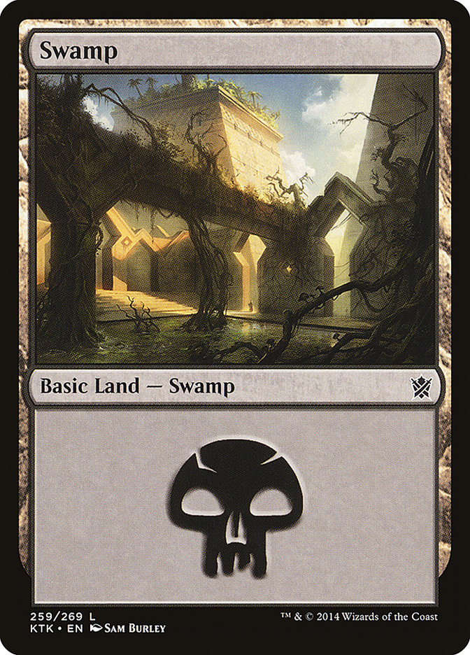 Swamp (259) [Khans of Tarkir] | Shuffle n Cut Hobbies & Games