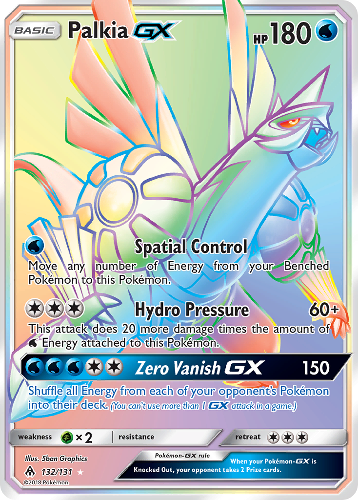 Palkia GX (132/131) [Sun & Moon: Forbidden Light] | Shuffle n Cut Hobbies & Games