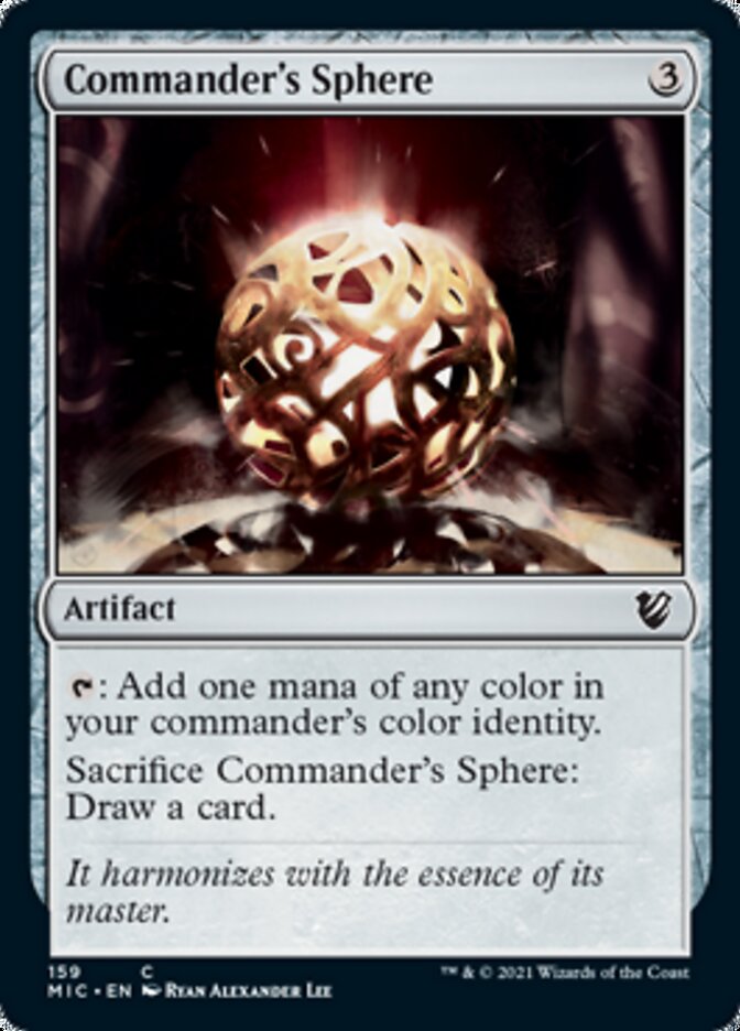 Commander's Sphere [Innistrad: Midnight Hunt Commander] | Shuffle n Cut Hobbies & Games