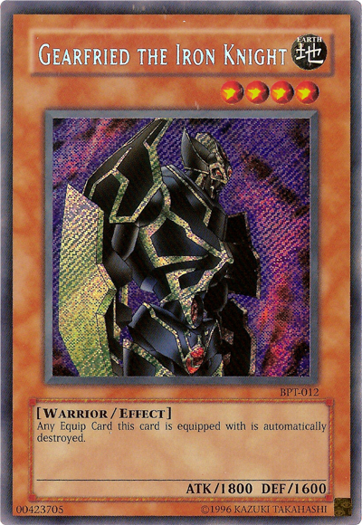 Gearfried the Iron Knight [BPT-012] Secret Rare | Shuffle n Cut Hobbies & Games