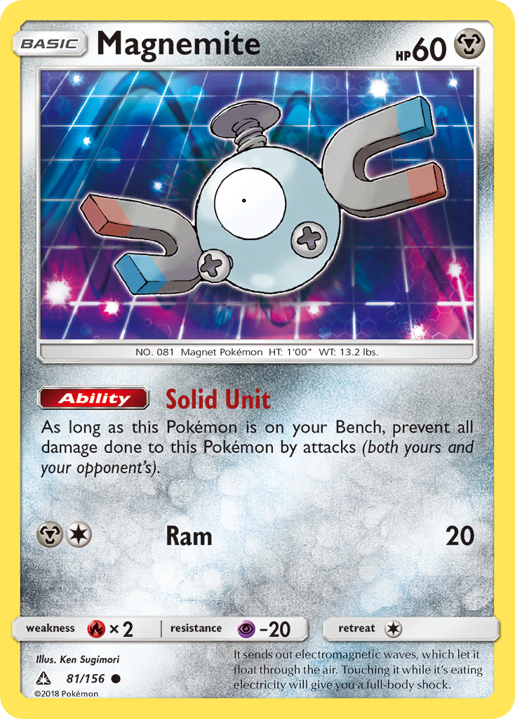 Magnemite (81/156) [Sun & Moon: Ultra Prism] | Shuffle n Cut Hobbies & Games