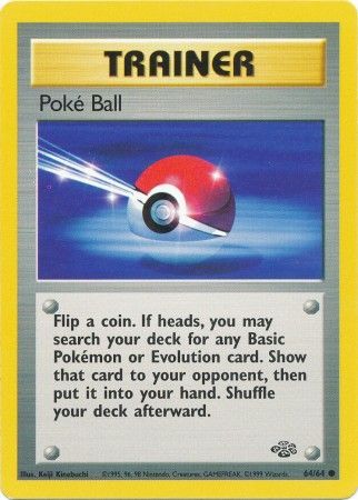 Poke Ball (64/64) [Jungle Unlimited] | Shuffle n Cut Hobbies & Games