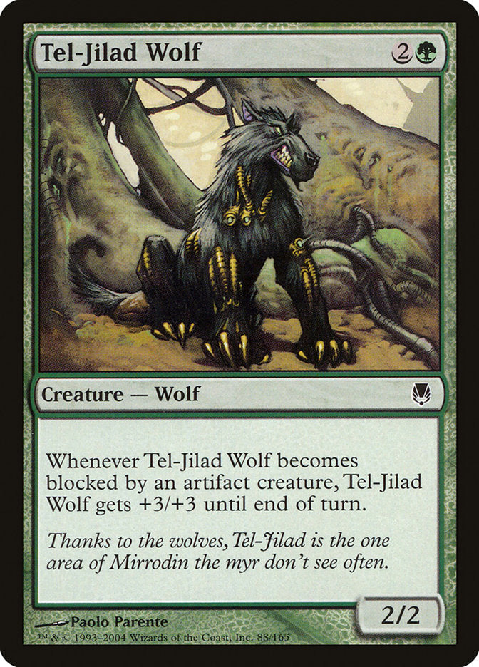 Tel-Jilad Wolf [Darksteel] | Shuffle n Cut Hobbies & Games