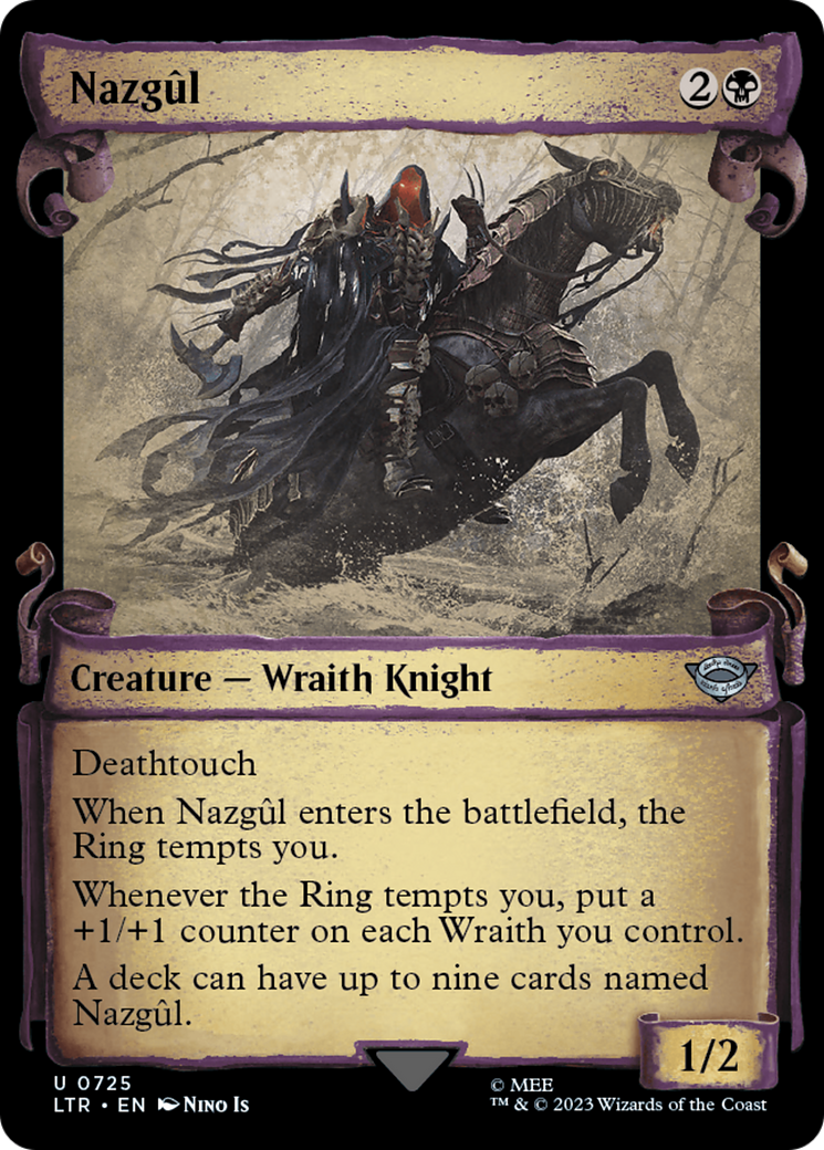 Nazgul (0725) [The Lord of the Rings: Tales of Middle-Earth Showcase Scrolls] | Shuffle n Cut Hobbies & Games