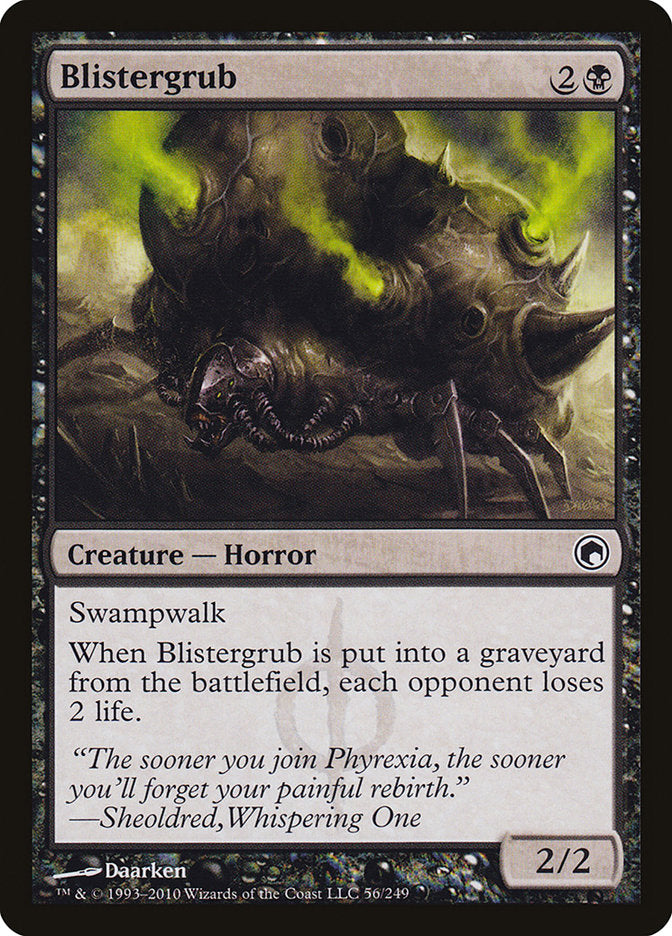 Blistergrub [Scars of Mirrodin] | Shuffle n Cut Hobbies & Games