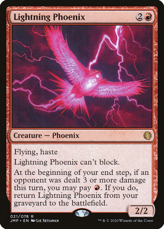 Lightning Phoenix [Jumpstart] | Shuffle n Cut Hobbies & Games