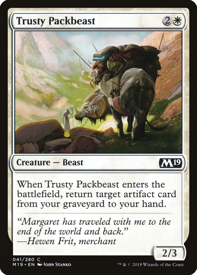 Trusty Packbeast [Core Set 2019] | Shuffle n Cut Hobbies & Games