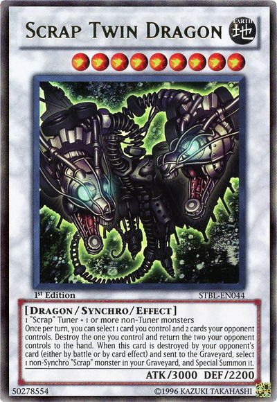 Scrap Twin Dragon [STBL-EN044] Ultra Rare | Shuffle n Cut Hobbies & Games