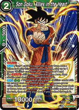 Son Goku, Allies in the Heart (Super Rare) [BT13-071] | Shuffle n Cut Hobbies & Games
