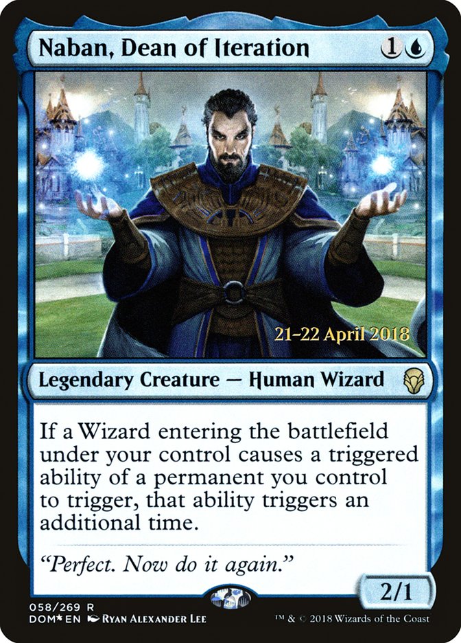 Naban, Dean of Iteration [Dominaria Prerelease Promos] | Shuffle n Cut Hobbies & Games