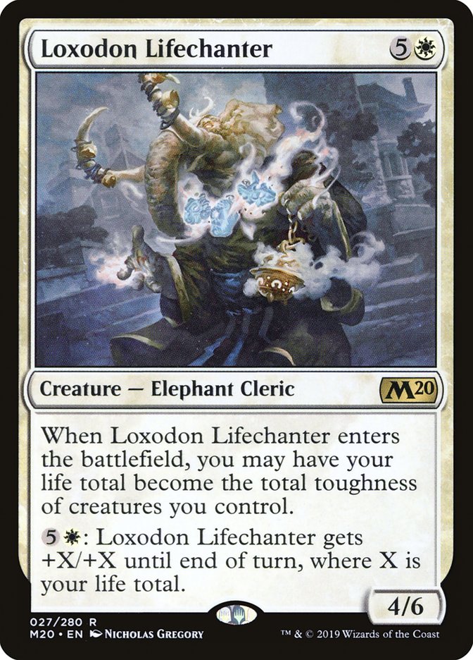 Loxodon Lifechanter [Core Set 2020] | Shuffle n Cut Hobbies & Games