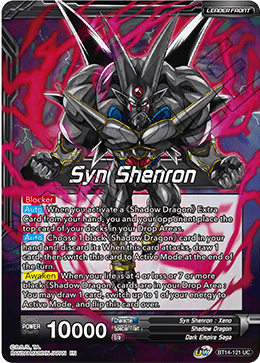 Syn Shenron // Syn Shenron, Resonance of Shadow (BT14-121) [Cross Spirits] | Shuffle n Cut Hobbies & Games