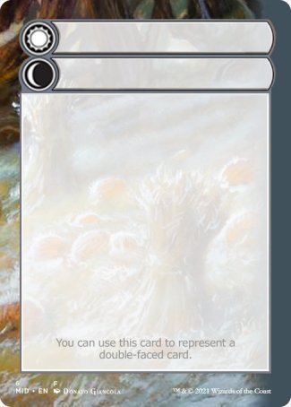 Helper Card (6/9) [Innistrad: Midnight Hunt Tokens] | Shuffle n Cut Hobbies & Games