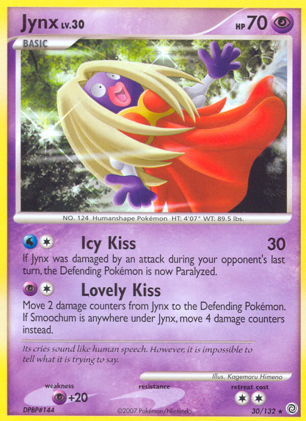 Jynx (30/132) [Diamond & Pearl: Secret Wonders] | Shuffle n Cut Hobbies & Games