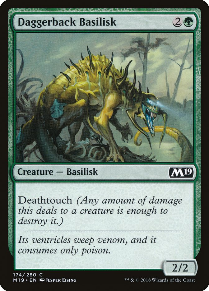 Daggerback Basilisk [Core Set 2019] | Shuffle n Cut Hobbies & Games