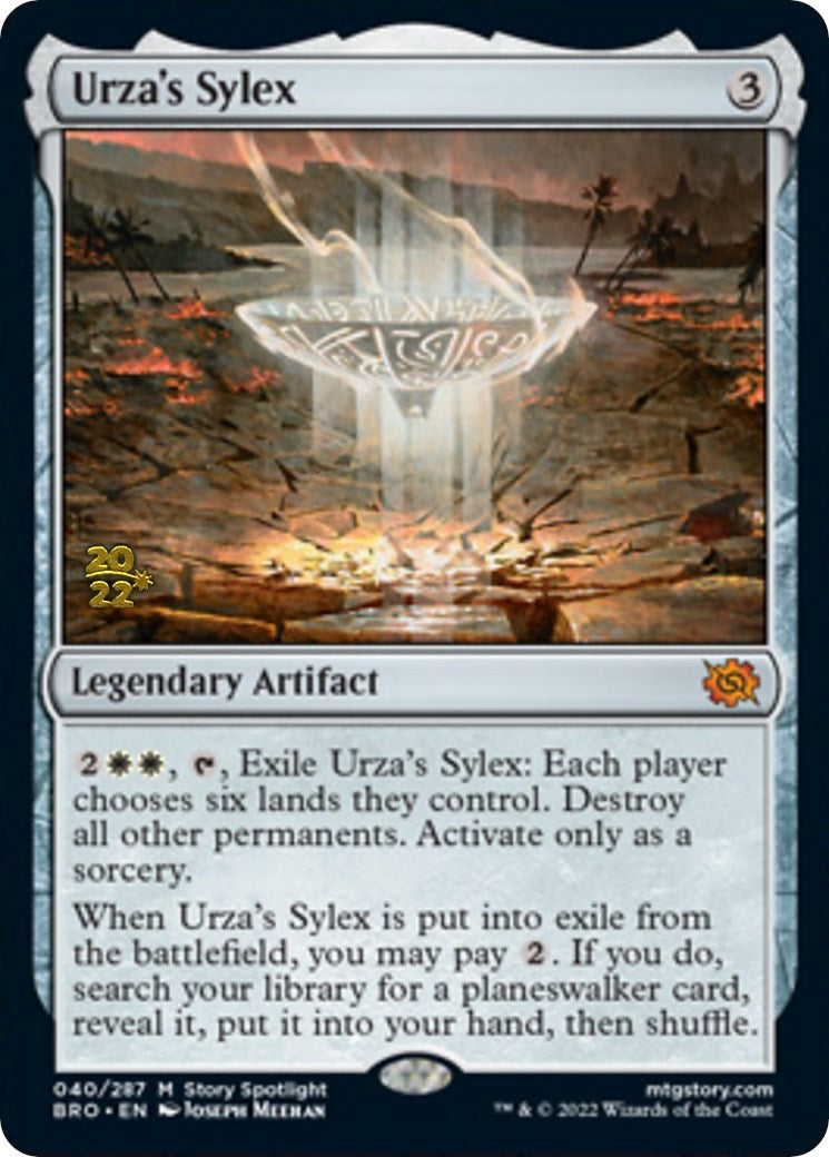 Urza's Sylex [The Brothers' War Prerelease Promos] | Shuffle n Cut Hobbies & Games