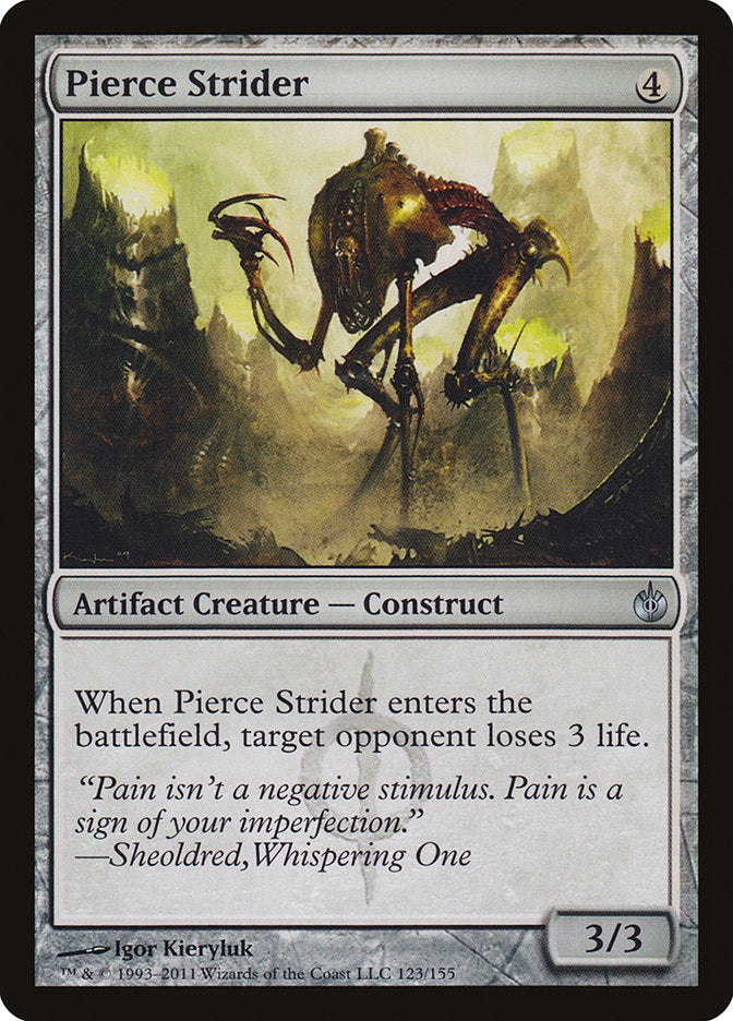 Pierce Strider [Mirrodin Besieged] | Shuffle n Cut Hobbies & Games