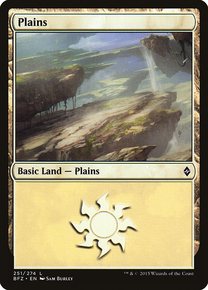 Plains (251) [Battle for Zendikar] | Shuffle n Cut Hobbies & Games