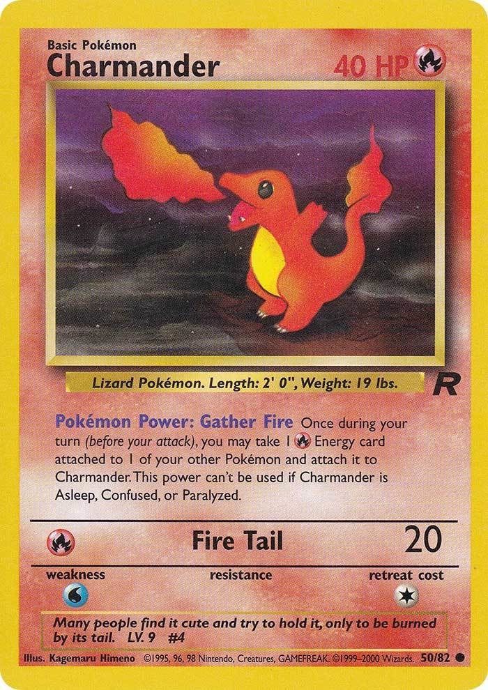 Charmander (50/82) [Team Rocket Unlimited] | Shuffle n Cut Hobbies & Games