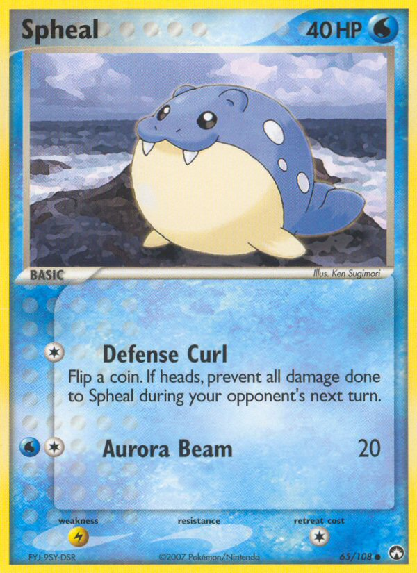 Spheal (65/108) [EX: Power Keepers] | Shuffle n Cut Hobbies & Games