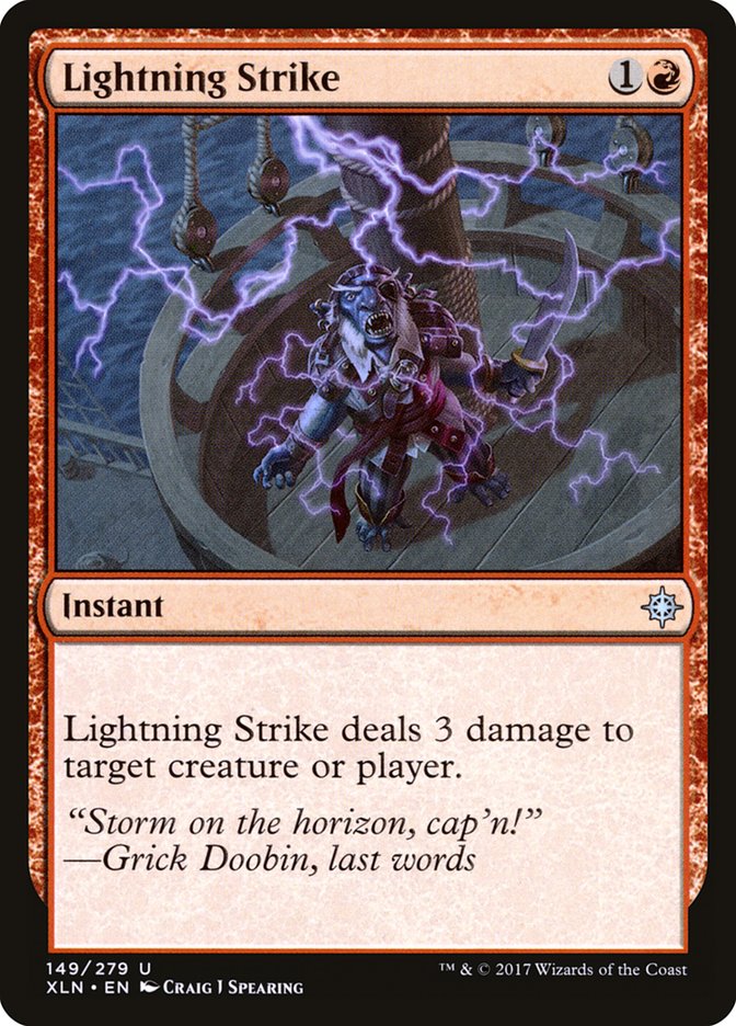 Lightning Strike [Ixalan] | Shuffle n Cut Hobbies & Games