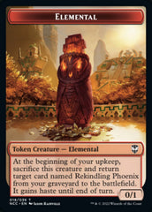 Elemental (018) // Copy Double-Sided Token [Streets of New Capenna Commander Tokens] | Shuffle n Cut Hobbies & Games