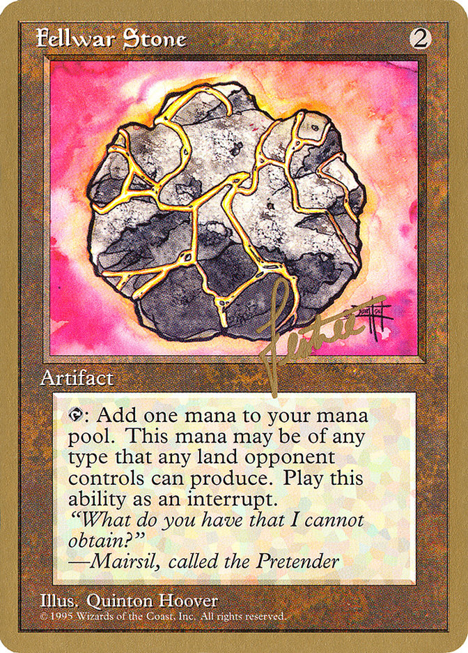 Fellwar Stone (Bertrand Lestree) [Pro Tour Collector Set] | Shuffle n Cut Hobbies & Games