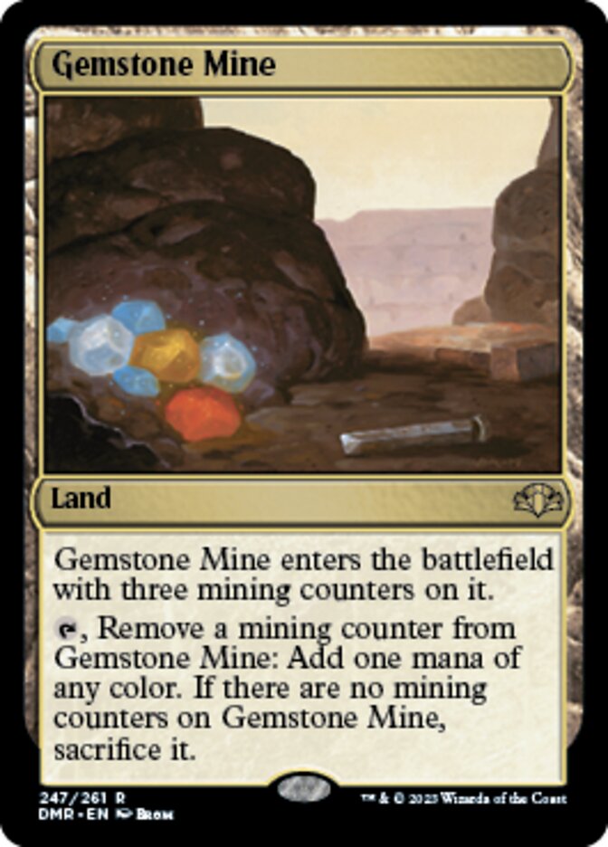 Gemstone Mine [Dominaria Remastered] | Shuffle n Cut Hobbies & Games