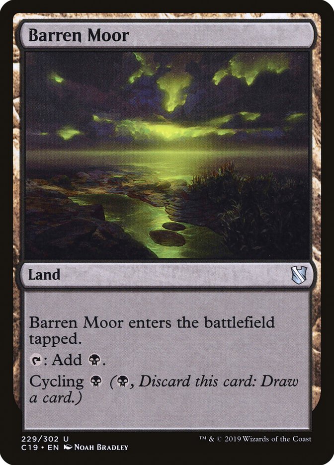 Barren Moor [Commander 2019] | Shuffle n Cut Hobbies & Games