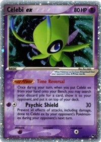 Celebi ex (17/17) (Holo) [POP Series 2] | Shuffle n Cut Hobbies & Games