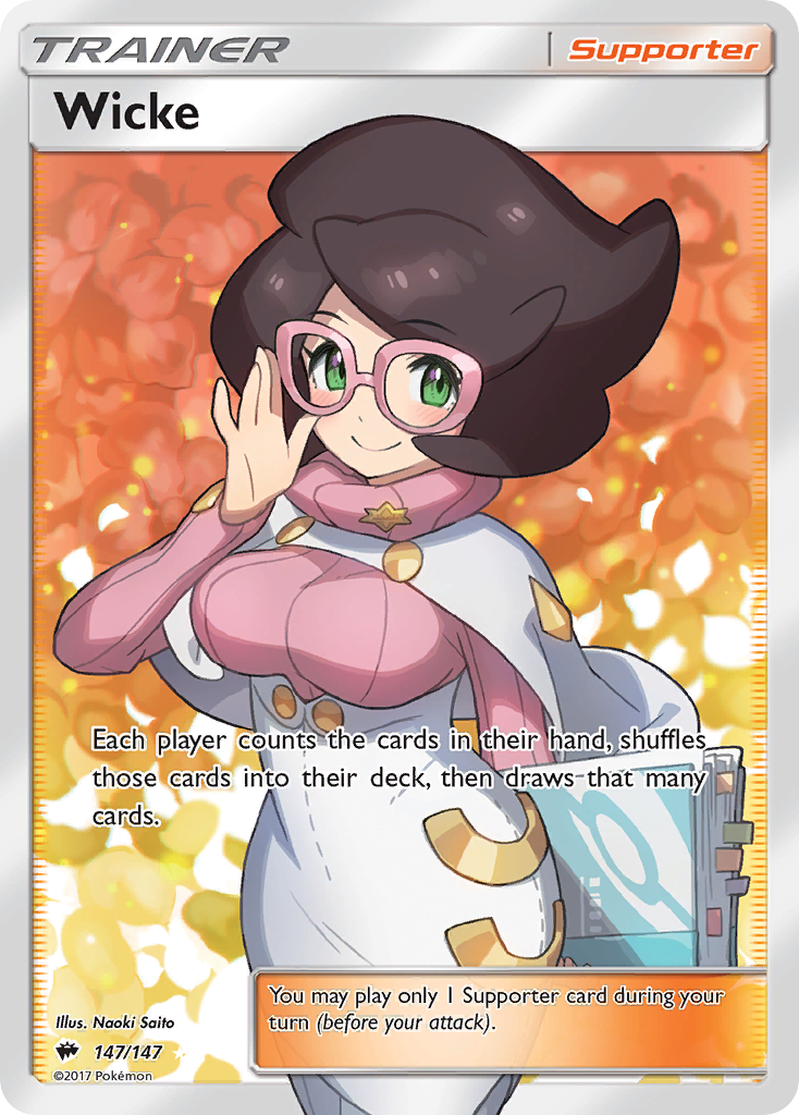 Wicke (147/147) [Sun & Moon: Burning Shadows] | Shuffle n Cut Hobbies & Games