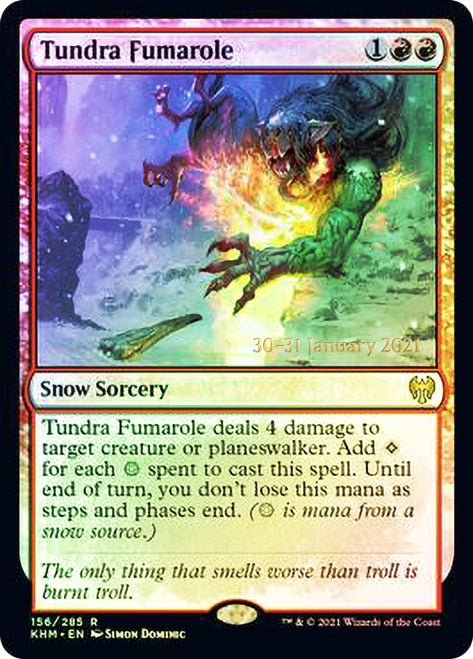 Tundra Fumarole [Kaldheim Prerelease Promos] | Shuffle n Cut Hobbies & Games