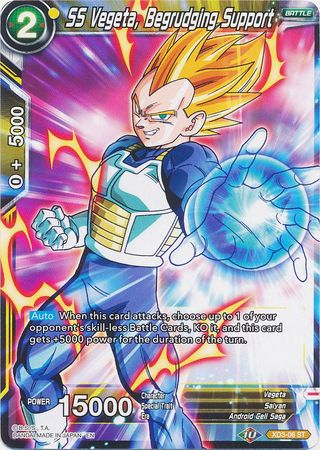 SS Vegeta, Begrudging Support [XD3-06] | Shuffle n Cut Hobbies & Games