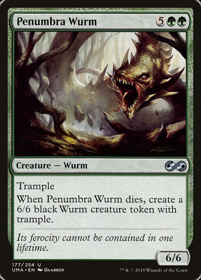 Penumbra Wurm [Ultimate Masters] | Shuffle n Cut Hobbies & Games