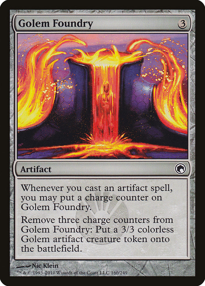 Golem Foundry [Scars of Mirrodin] | Shuffle n Cut Hobbies & Games