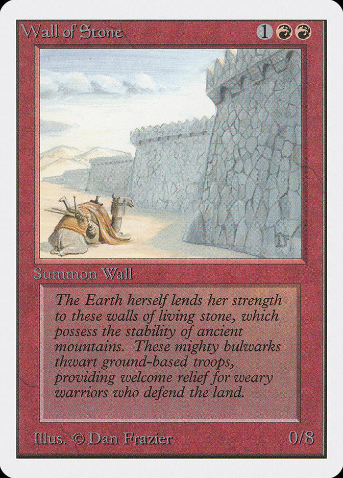 Wall of Stone [Unlimited Edition] | Shuffle n Cut Hobbies & Games