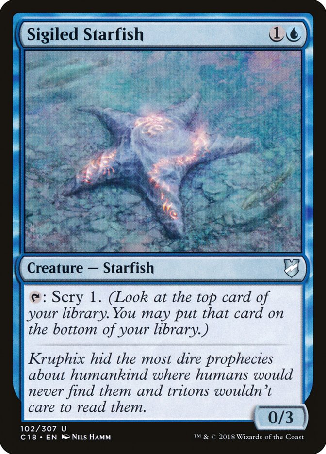 Sigiled Starfish [Commander 2018] | Shuffle n Cut Hobbies & Games