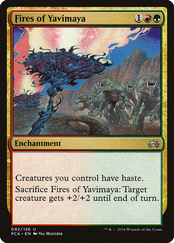 Fires of Yavimaya [Planechase Anthology] | Shuffle n Cut Hobbies & Games