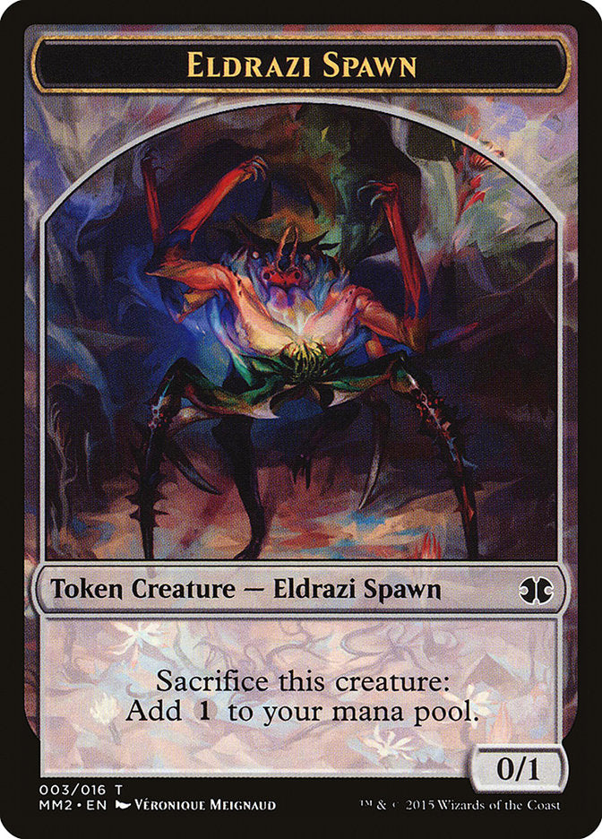 Eldrazi Spawn Token (003/016) [Modern Masters 2015 Tokens] | Shuffle n Cut Hobbies & Games