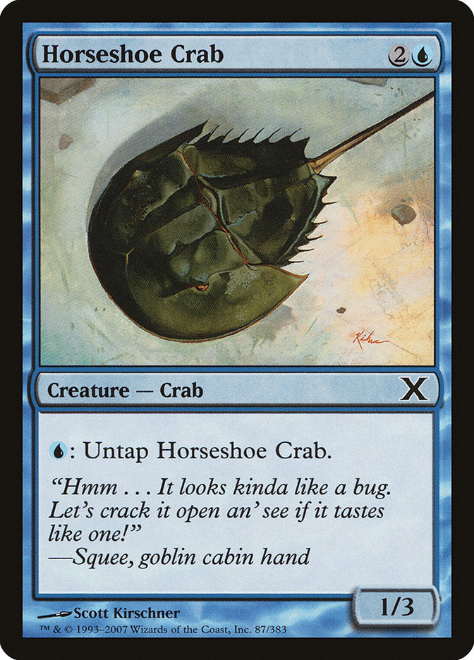 Horseshoe Crab [Tenth Edition] | Shuffle n Cut Hobbies & Games